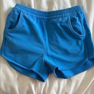 Hanna Andersson Girls Shorts 140cm 10 Blue Organic cotton